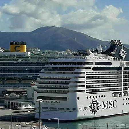 Genova Cruise Terminal Casa Dallo Zio 150 Mq Exterior photo